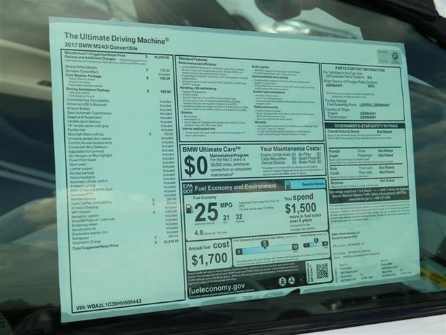 2017 BMW 2 Series M240i - 16244565 - 9