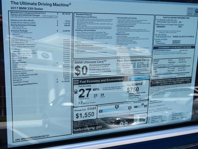 2017 BMW 3 Series 330i - 16785158 - 9