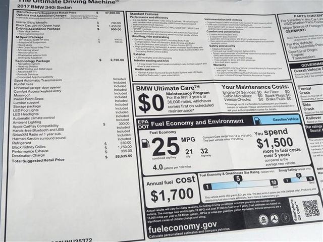 2017 BMW 3 Series 340i - 16598636 - 9