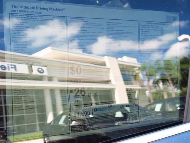 2017 BMW X1 sDrive28i - 16715745 - 9