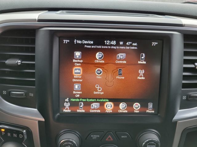 2017 Ram 1500 Crew Cab SLT Pickup 4D 5 1/2 ft - 21319326 - 48