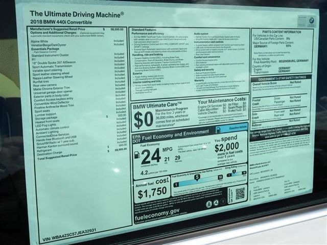 2018 BMW 4 Series 440i - 16715746 - 4