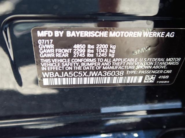 2018 BMW 5 Series 530i - 16785159 - 10