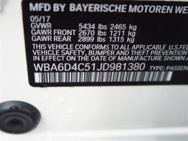 2018 BMW 6 Series 650i Gran - 16511288 - 10