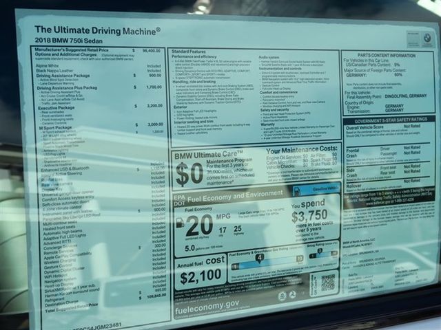 2018 BMW 7 Series 750i - 16944365 - 9