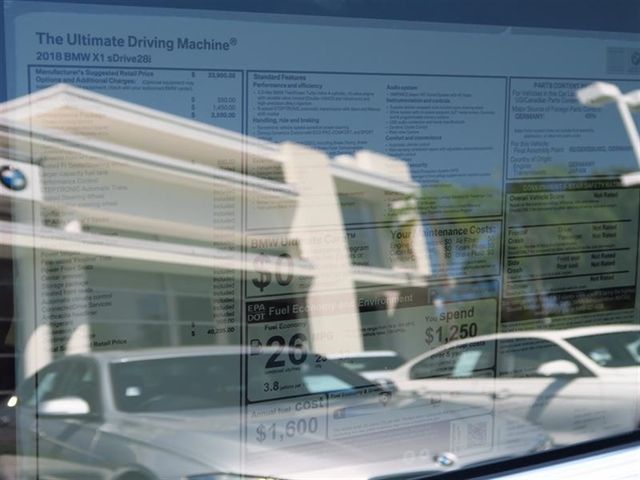 2018 BMW X1 sDrive28i Sports Activity Vehicle - 16785154 - 9