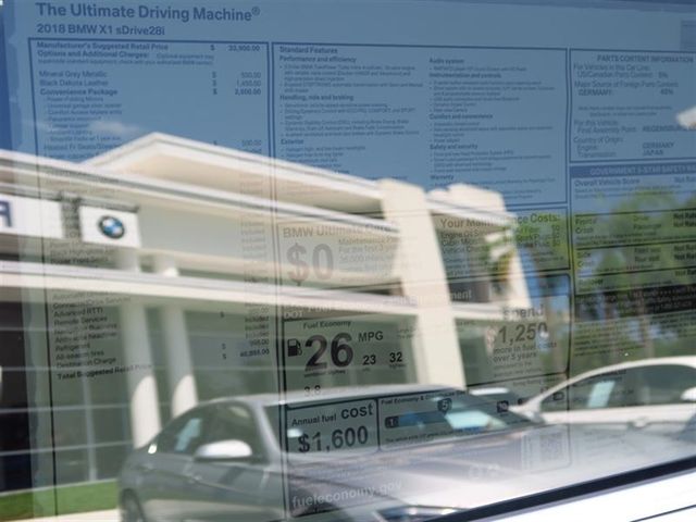 2018 BMW X1 sDrive28i Sports Activity Vehicle - 16785160 - 9