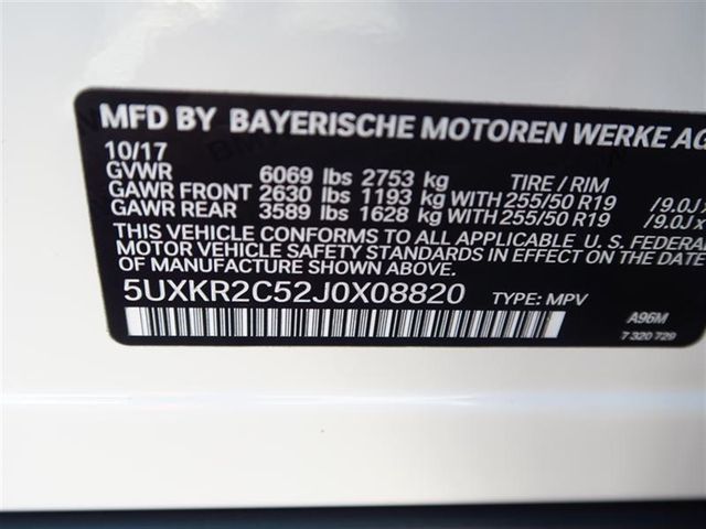 2018 BMW X5 sDrive35i Sports Activity Vehicle - 16989465 - 10