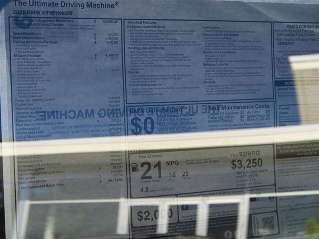 2018 BMW X5 sDrive35i Sports Activity Vehicle - 17046333 - 9