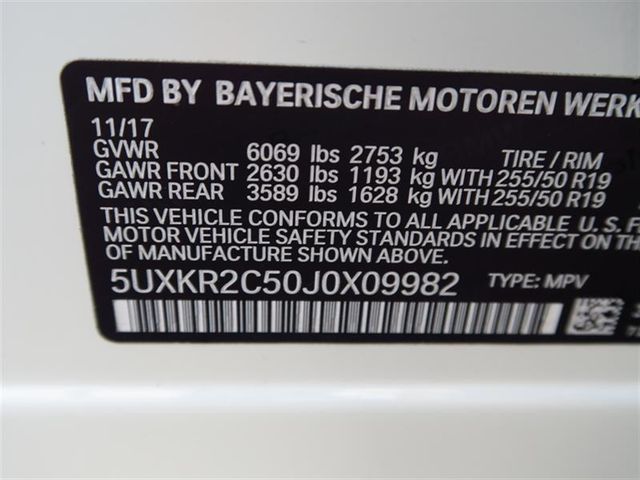 2018 BMW X5 sDrive35i Sports Activity Vehicle - 17086405 - 10