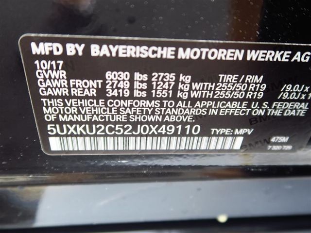 2018 BMW X6 xDrive35i Sports Activity - 16948821 - 10