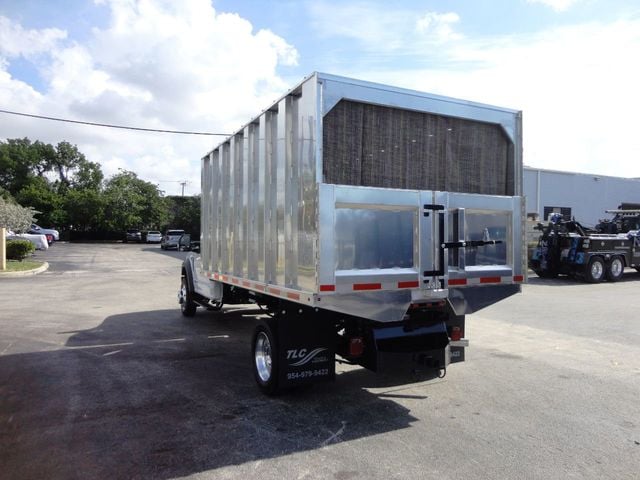 2022 Ford F550 4x4 With14ft Aluminum Chipper Truck Landscape Dump Body - 20780117 - 10