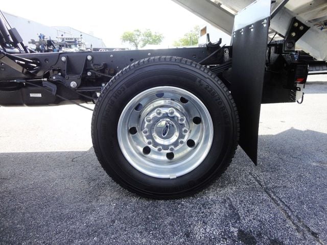 2022 Ford F550 4x4 With14ft Aluminum Chipper Truck Landscape Dump Body - 20780117 - 17