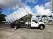 2022 Ford F550 4x4 With14ft Aluminum Chipper Truck Landscape Dump Body - 20780117 - 22