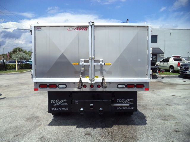 2022 Ford F550 Gas 4X4 w/ 14ft Aluminum Voth Landscape Dump Body - 22118433 - 10
