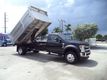 2022 Ford F550 Gas 4X4 w/ 14ft Aluminum Voth Landscape Dump Body - 22118433 - 1
