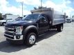 2022 Ford F550 Gas 4X4 w/ 14ft Aluminum Voth Landscape Dump Body - 22118433 - 2