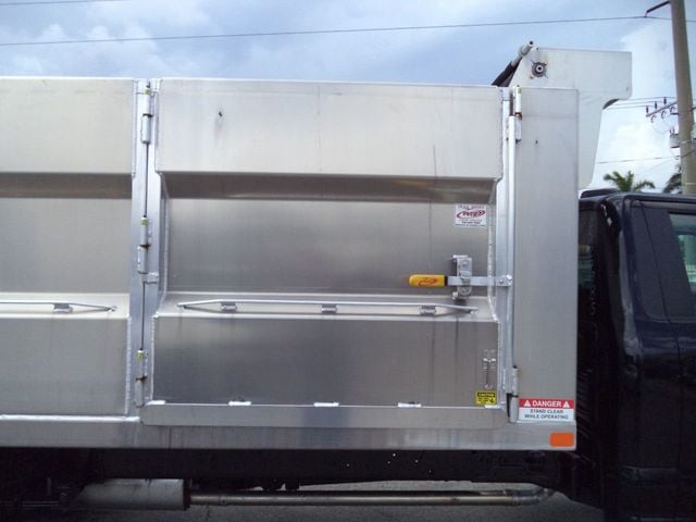 2022 Ford F550 Gas 4X4 w/ 14ft Aluminum Voth Landscape Dump Body - 22118433 - 31