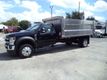 2022 Ford F550 Gas 4X4 w/ 14ft Aluminum Voth Landscape Dump Body - 22118433 - 3