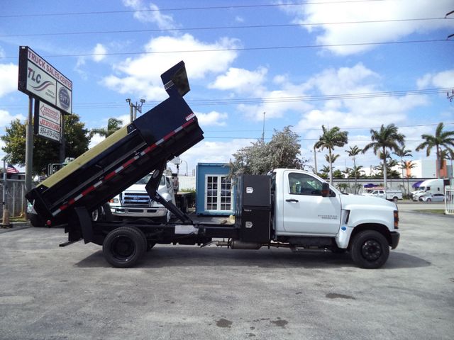 2023 Chevrolet SILVERADO 6500HD 12FT MASON DUMP TRUCK..TUNNEL TOOL BOX..FOLD DOWN SIDES - 22359104 - 28