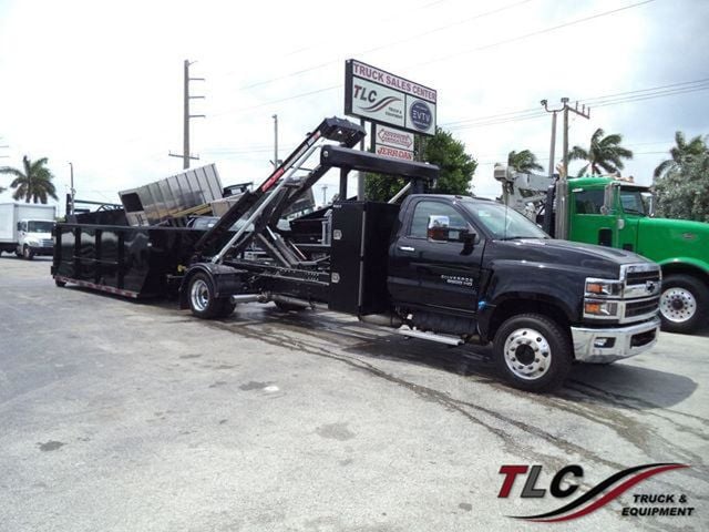 2023 Chevrolet SILVERADO 6500HD 14FT SWITCH-N-GO..ROLLOFF TRUCK *PTO* WITH CONTAINER.. - 22399980 - 0