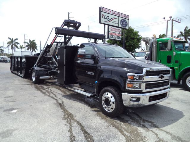 2023 Chevrolet SILVERADO 6500HD 14FT SWITCH-N-GO..ROLLOFF TRUCK *PTO* WITH CONTAINER.. - 22399980 - 37