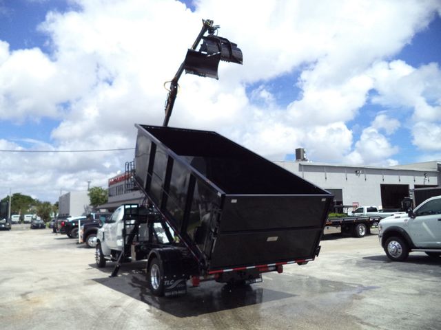2023 Chevrolet SILVERADO 6500HD With 14ft Roll-Off Truck 17 Yard Grapple Boom & Seat - 22921404 - 19