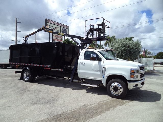 2023 Chevrolet SILVERADO 6500HD With 14ft Roll-Off Truck 17 Yard Grapple Boom & Seat - 22921404 - 6