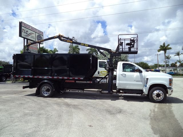 2023 Chevrolet SILVERADO 6500HD With 14ft Roll-Off Truck 17 Yard Grapple Boom & Seat - 22921404 - 7