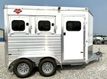 2023 Hart 2 Horse Slant with Drop Feed Windows  - 22186530 - 2