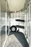 2023 Hart 2 Horse Slant with Drop Feed Windows  - 22186530 - 7