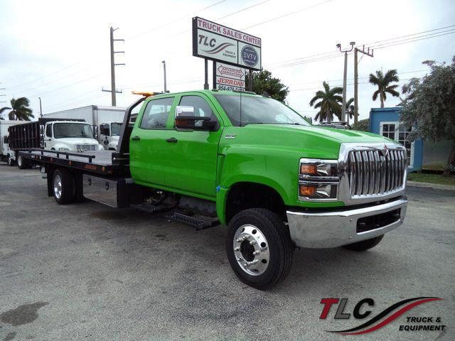 2023 International CV515 *4X4* 20FT JERRDAN ROLLBACK TOW TRUCK.. *CREWCAB* - 22246700 - 0