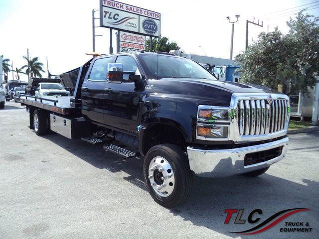 2023 International CV515 *4X4* 20FT JERRDAN ROLLBACK TOW TRUCK.. *CREWCAB* - 22286768 - 0