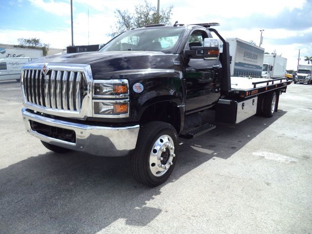 2023 International CV515 *4X4* 21FT JERRDAN ROLLBACK TOW TRUCK..STATIONARY PYLON - 22313257 - 2