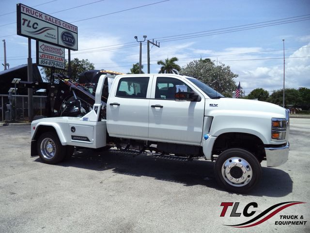 2023 International CV515 Crew Cab 4x4 w/ JerrDan MPL40 Wrecker 8 Ton Dual Winch Underlift - 22860013 - 0