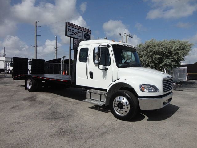 2024 Freightliner BUSINESS CLASS M2 106 21FT BEAVER TAIL, DOVE TAIL, RAMP TRUCK, EQUIPMENT HAUL - 21528800 - 1