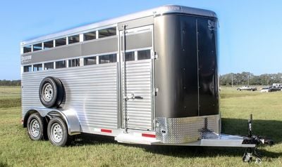 2024 Shadow Rancher Stock Trailer w/ FREE Rubber Package