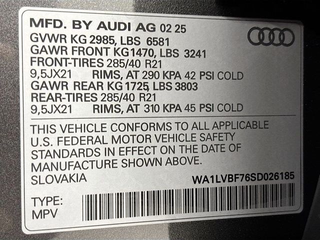 2025 Audi Q7 Premium Plus 55 TFSI quattro - 22935631 - 19