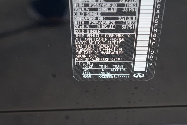2025 INFINITI QX50 SPORT AWD - 22838765 - 36