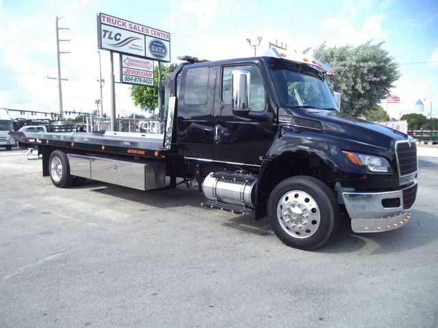 2025 International MV607 Extended Cab 22' Jerrdan Rollback Tow Truck 22srrd6twlp Shark 300hp - 22088529 - 1