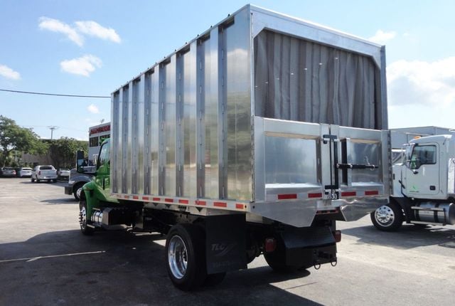 2025 International MV607 Extended Cab w/ New 16ft Aluminum Chipper Truck Landscape Dump Body - 21423510 - 11