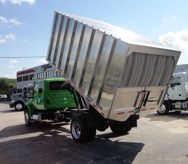 2025 International MV607 Extended Cab w/ New 16ft Aluminum Chipper Truck Landscape Dump Body - 21423510 - 18