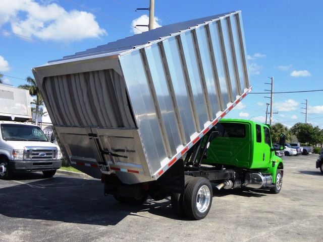 2025 International MV607 Extended Cab w/ New 16ft Aluminum Chipper Truck Landscape Dump Body - 21423510 - 20