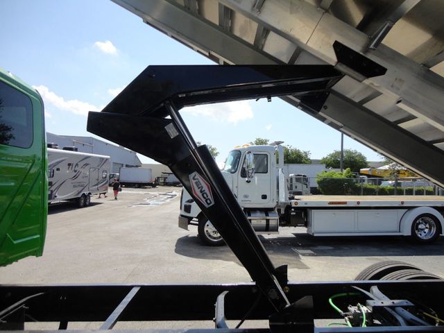 2025 International MV607 Extended Cab w/ New 16ft Aluminum Chipper Truck Landscape Dump Body - 21423510 - 34