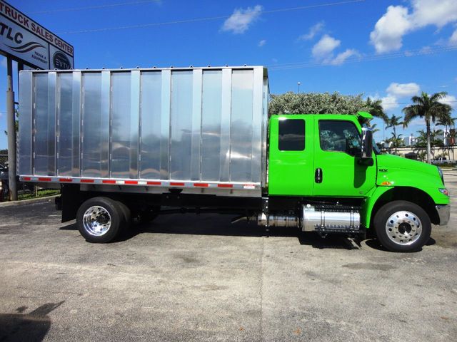 2025 International MV607 Extended Cab w/ New 16ft Aluminum Chipper Truck Landscape Dump Body - 21423510 - 7