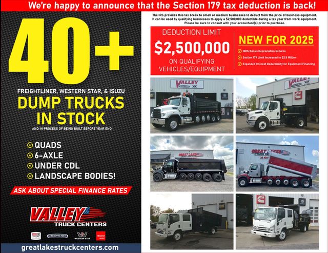 2025 Isuzu NRR GAS 2025 ISUZU LANDSCAPE BOX DUMP - 22642970 - 12