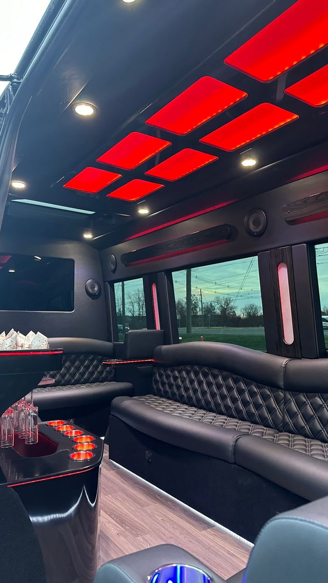 2025 Mercedes-Benz Sprinter TWR 14 Passenger LIMO 3500XD High Roof 170 Extended - 22699662 - 13