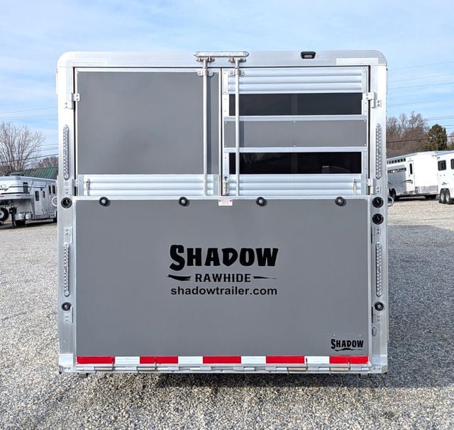 2025 Shadow 4 Horse Pro RawHide with 15' Living Quarters  - 22778940 - 3