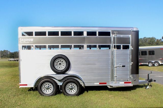 2025 Shadow Rancher Stock Trailer w/ FREE Rubber Package  - 22797462 - 1
