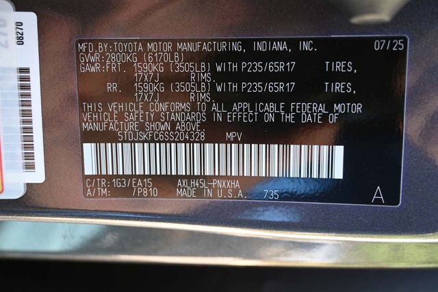 2025 Toyota Sienna XLE AWD 7-Passenger - 22926994 - 32